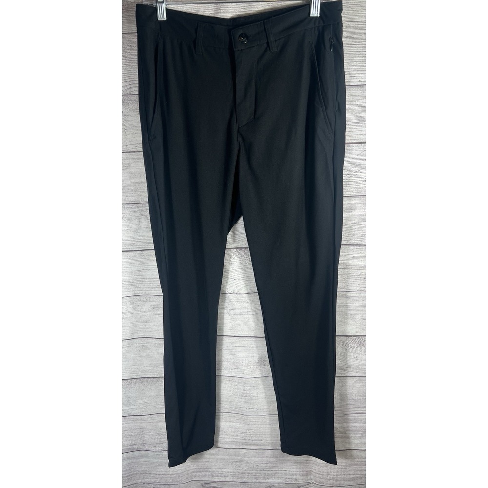 Reebok Golf‎ Performance Stretch Pants Black 30x32 Athletic Casual Men's
